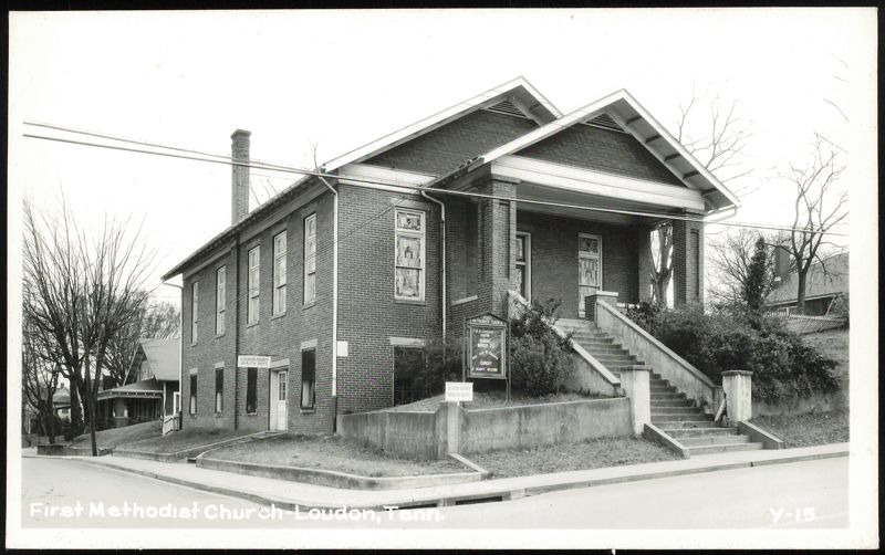 First Methodist Church and Loudon County Health Department Tennessee