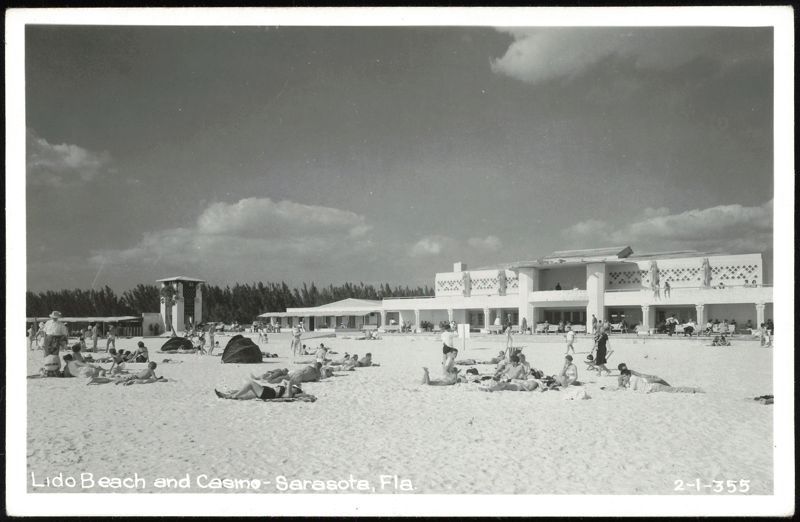 Lido Beach and Casino in Sarasota, Florida