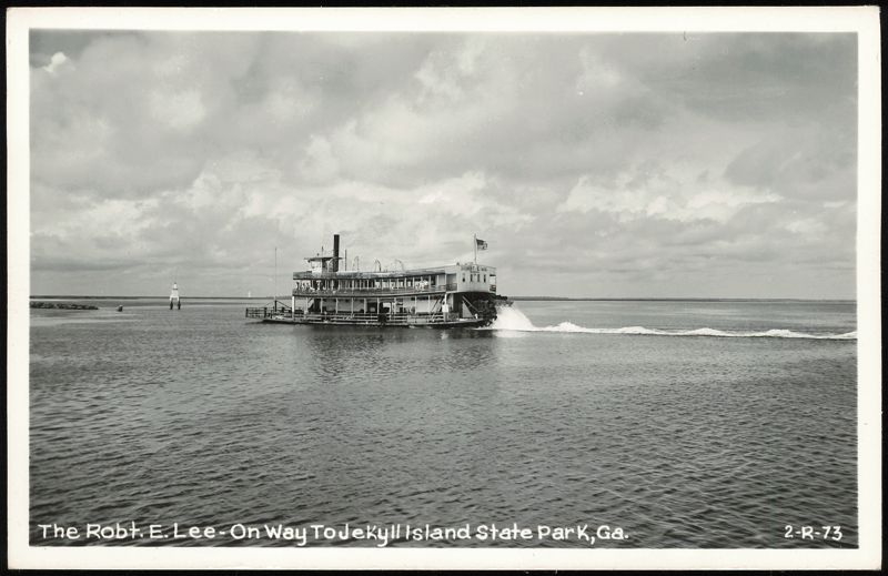 The Robt. E. Lee Steamboat on Way to Jekyll Island Georgia