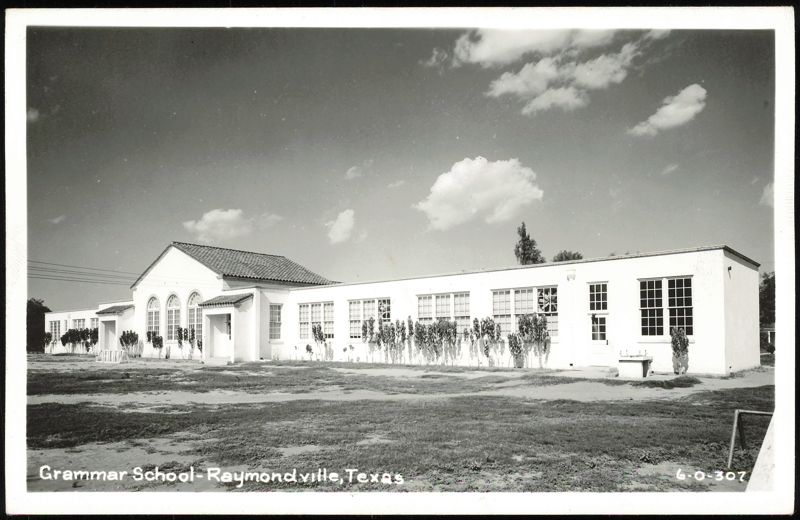 Grammar School Building in Raymondville, Texas