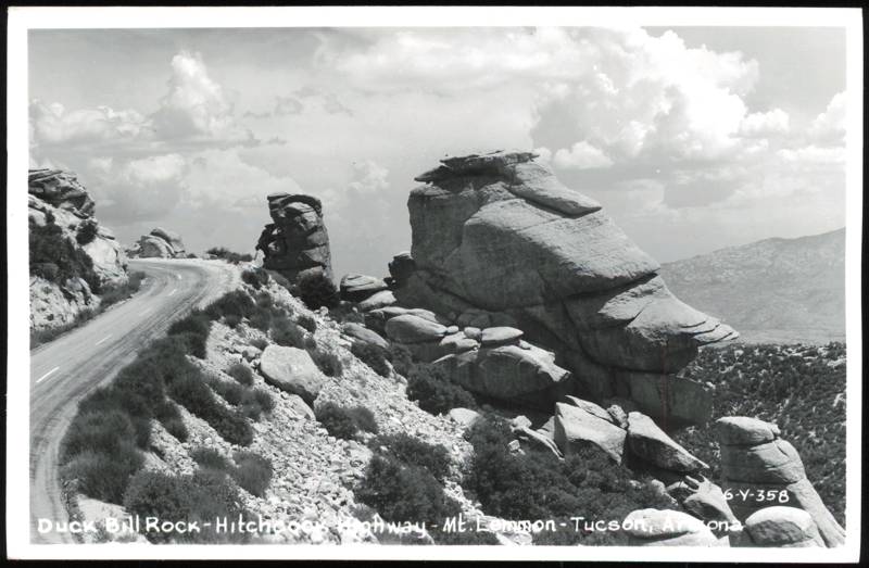 Duck Bill Rock, Hitchcock Highway, Mt. Lemmon Tucson Arizona