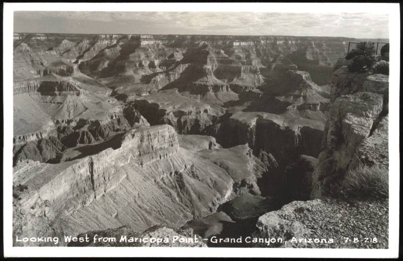 Looking West from Maricopa Point, Grand Canyon Grand Canyon National Park Arizona