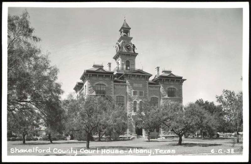 Shackelford County Court House Albany Texas