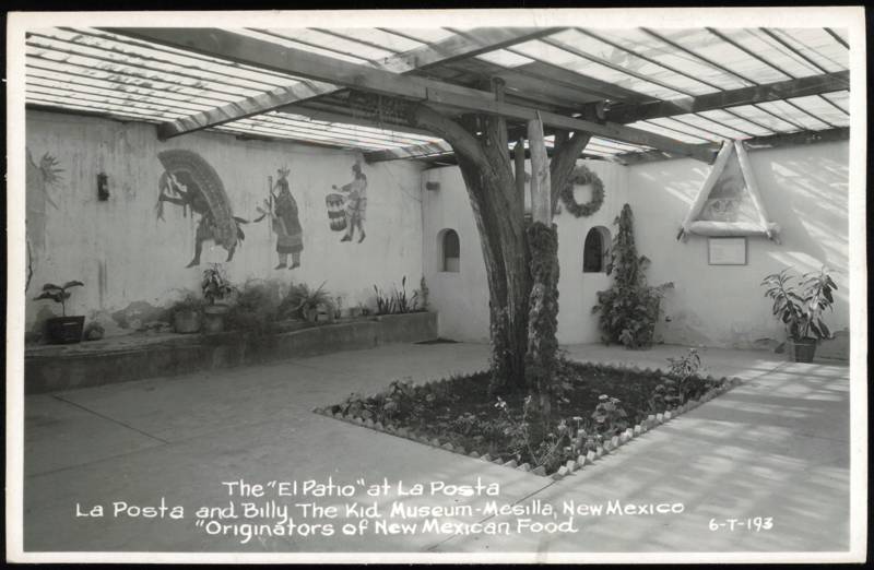 The El Patio, La Posta and Billy The Kid Museum Mesilla New Mexico