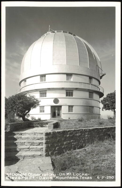 McDonald Observatory on Mt. Locke, Davis Mountains Texas