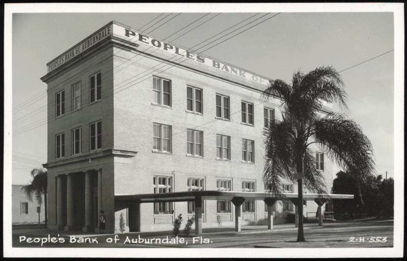 People's Bank of Auburndale Building Florida