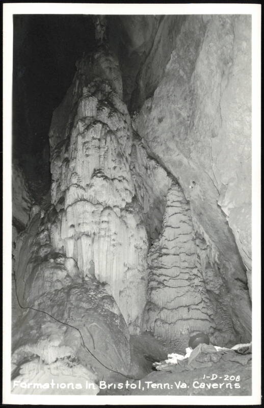 Formations in Bristol Caverns Tennessee