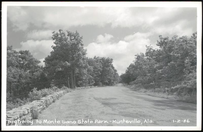 Highway to Monte Sano State Park Huntsville Alabama