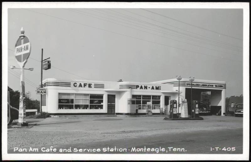 Pan Am Cafe and Service Station Monteagle Tennessee