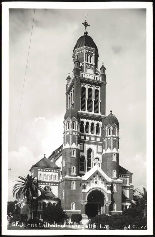 St. John's Cathedral Exterior Architecture Lafayette Louisiana