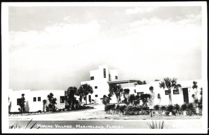 Marine Village Modern Architecture Marineland Florida