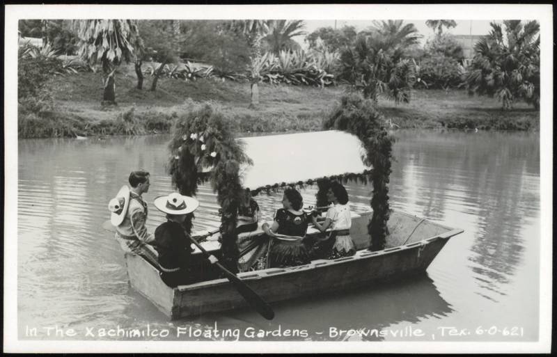 In The Xachimilco Floating Gardens Brownsville Texas