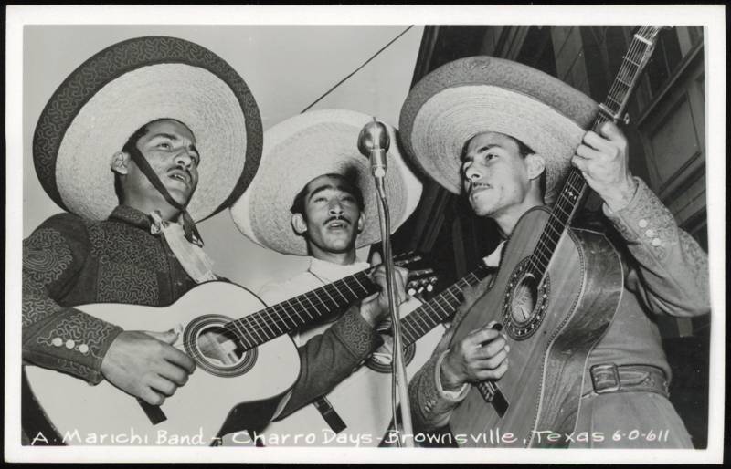 Mariachi Band Performing at Charro Days Fiesta Brownsville Texas
