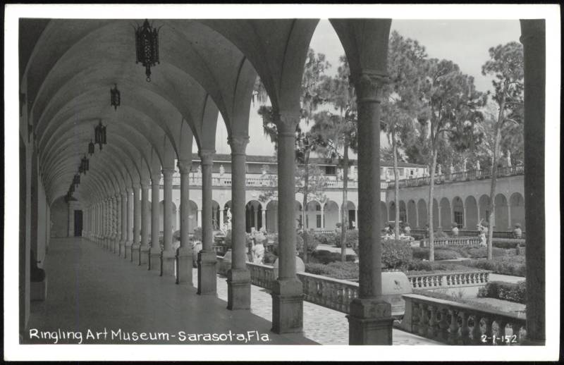 Ringling Art Museum Courtyard and Loggia Sarasota Florida