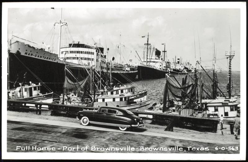 Full House, Port of Brownsville Cargo & Shrimp Boats Texas