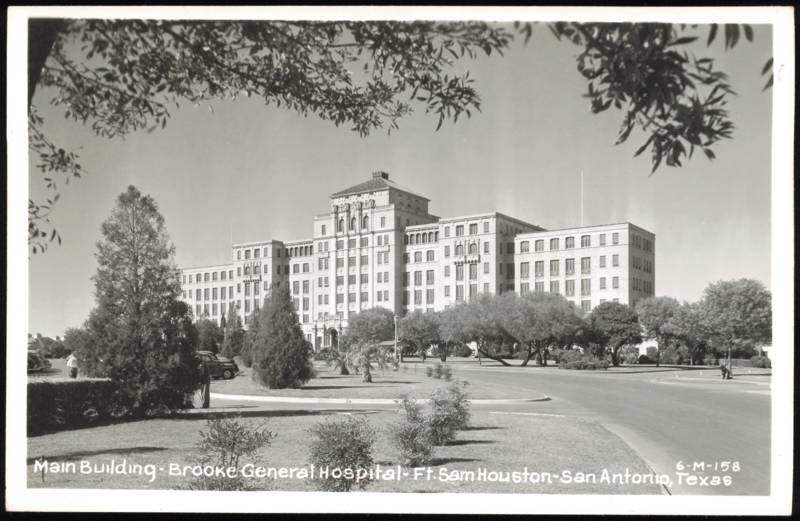 Main Building, Brooke General Hospital, Ft. Sam Houston San Antonio Texas