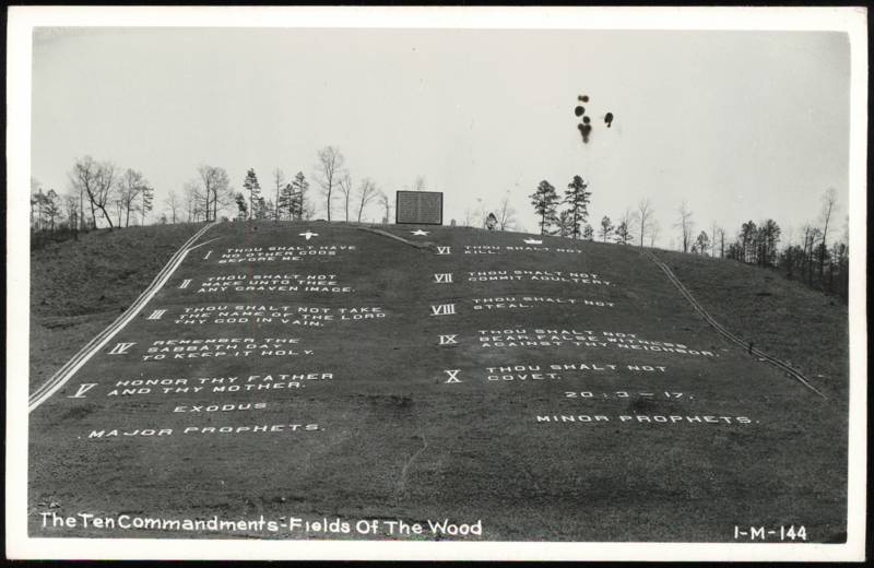 The Ten Commandments, Fields Of The Wood Murphy North Carolina