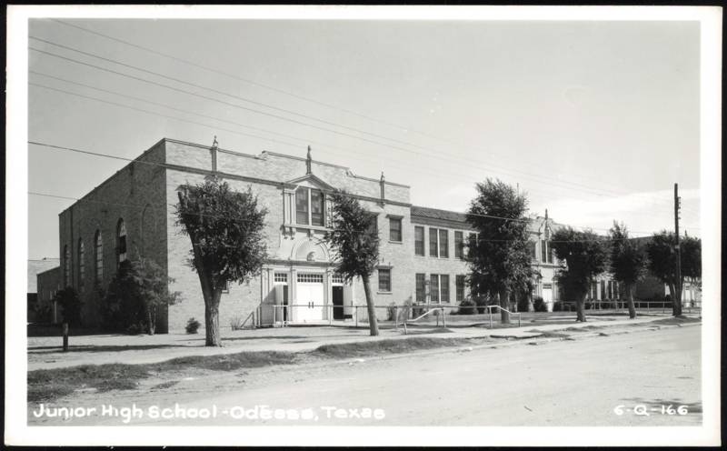 Junior High School Exterior Odessa Texas