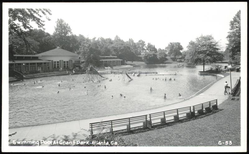 Swimming Pool at Grant Park Atlanta Georgia