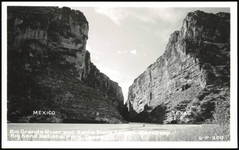 Rio Grande River & Santa Elena Canyon, Big Bend Texas
