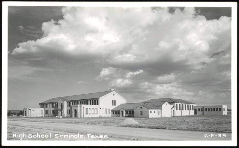 Seminole High School Exterior and Campus Buildings Texas