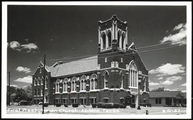 First Presbyterian Church on North 4th and Orange St Abilene Texas