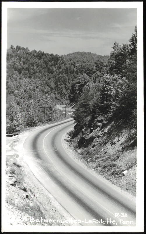 Highway Between Jellico and LaFollette Tennessee