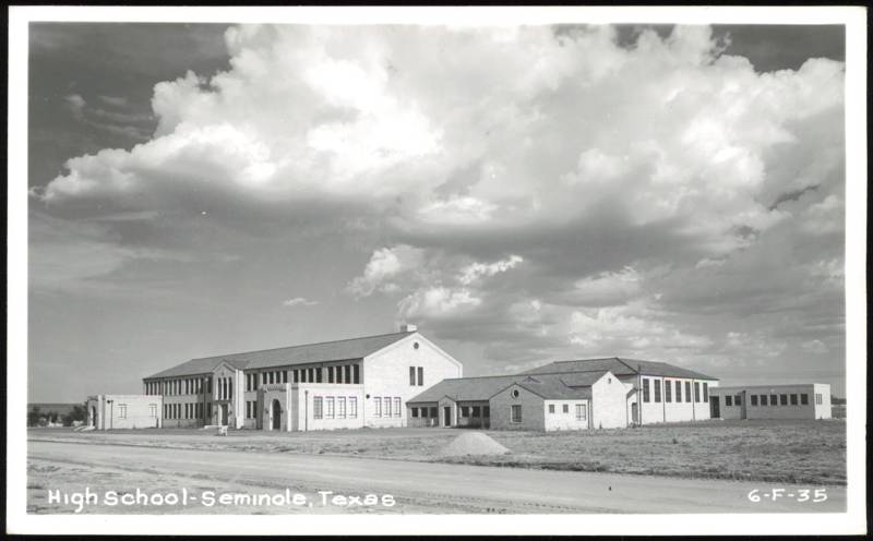 High School Building Seminole Texas