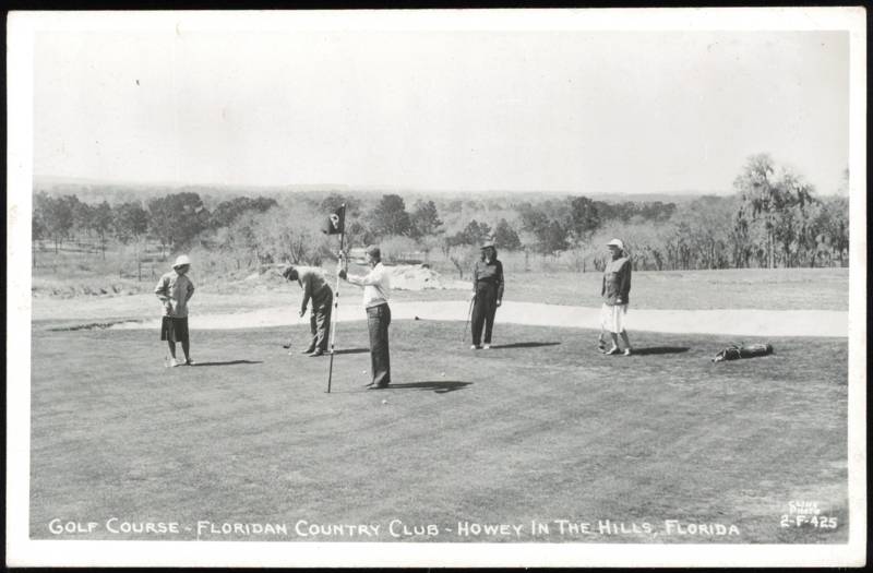 Floridan Country Club Golf Course Putting Green Howey-in-the-Hills