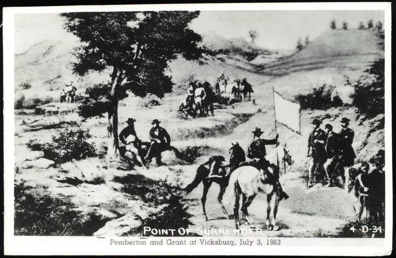 Point of Surrender, Pemberton and Grant, Vicksburg
