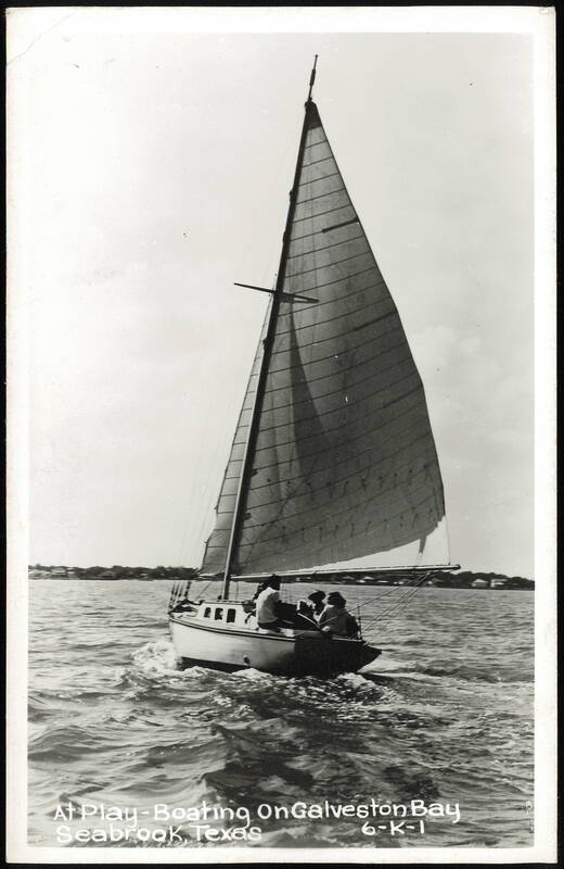 At Play - Boating on Galveston Bay Seabrook Texas