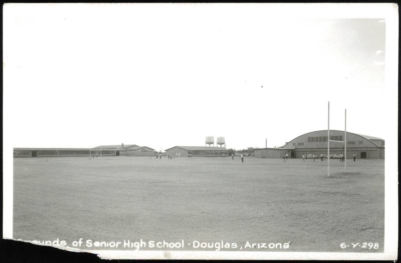 Grounds of Senior High School and Athletic Field Douglas Arizona