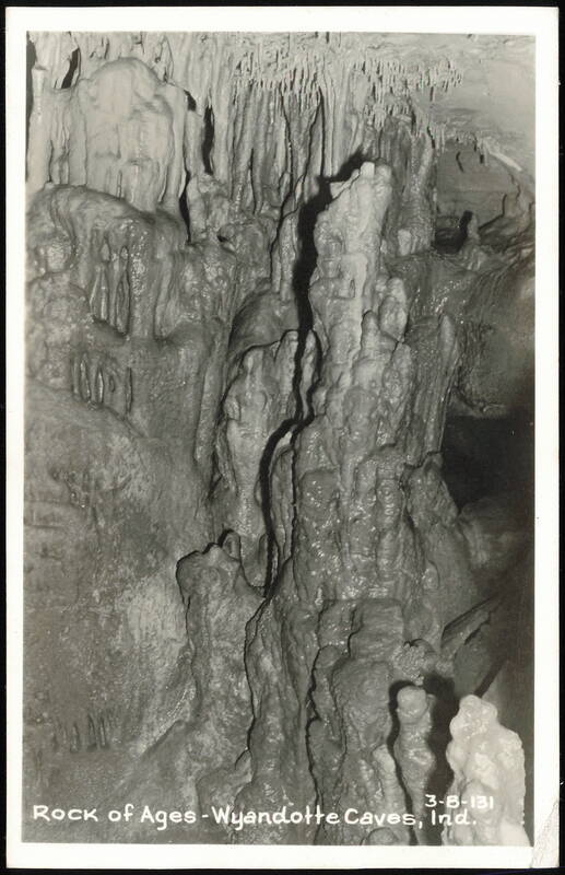 Rock of Ages Formation, Wyandotte Caves
