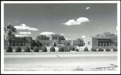 Thatcher Public School Building in Arizona Postcard