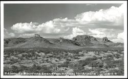 Peloncillo Mountains View from Highway 70 Postcard