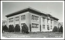 Grammar School Building in Duncan, Arizona Postcard
