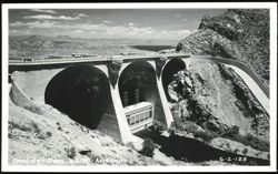 Coolidge Dam and Powerhouse on U.S. 70 Postcard