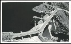 Coolidge Dam and U.S. 70 Bridge, Arizona Postcard