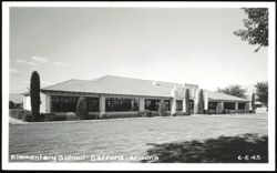 Elementary School Building in Safford, Arizona Postcard