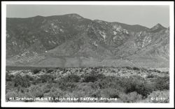 Mt. Graham, 10,516 Ft. High Near Safford, Arizona Postcard