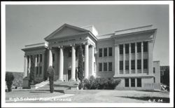 Miami High School Building, Miami, Arizona Postcard