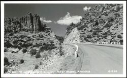 US 60-70 Highway Through Devil's Canyon Postcard