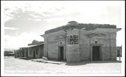 Stage Depot at Old Tucson Postcard