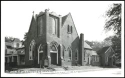 Grace Episcopal Church in Sheffield, Alabama Postcard