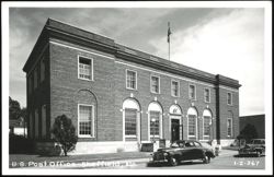 U.S. Post Office Building in Sheffield, Alabama Postcard