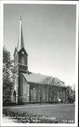Sacred Heart Catholic Church in Lawrenceburg, Tennessee Postcard