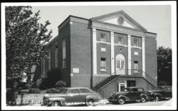 First Baptist Church in Lawrenceburg, Tennessee Postcard