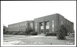 Corinth High School Building in Corinth, Mississippi Postcard