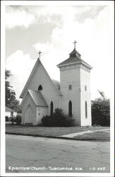 Episcopal Church in Tuscumbia, Alabama Postcard