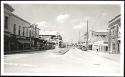 Main Street View in Franklin, Louisiana Postcard